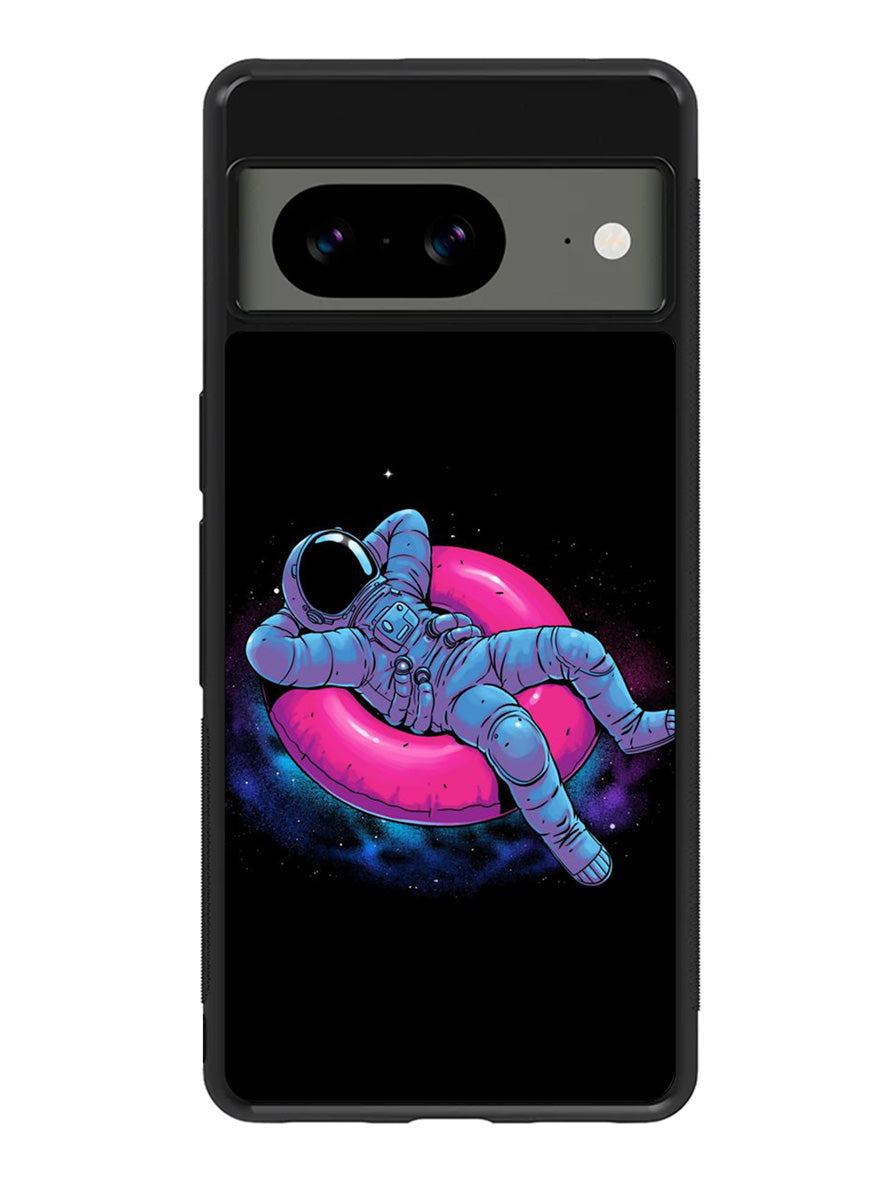 Astro Relax In Space Google Pixel 8A Case QC3895