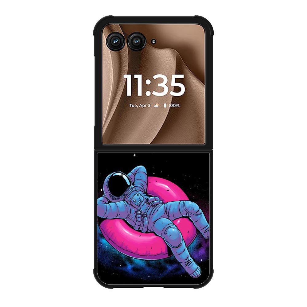 Astro Relax In Space Motorola Moto RAZR Plus 2025 Case OV3895