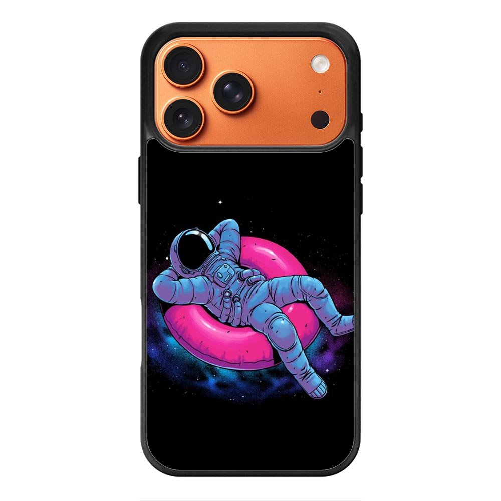 Astro Relax In Space iPhone 17 Pro Max Case QC3895