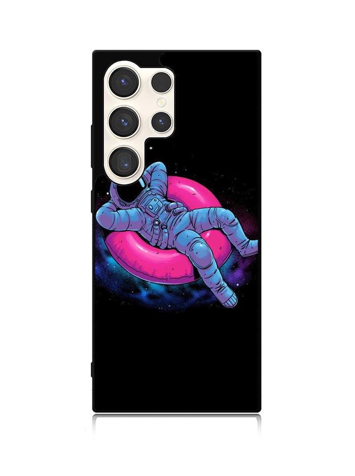 Astro Relax In Space Samsung Galaxy S23 Ultra 5G Case QC3895