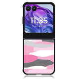 Pink Camo Motorola Moto Razr Plus 2024 , Moto Razr+ 2024 Case OV2911