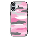 Pink Camo iPhone 16 Plus Case QC2911