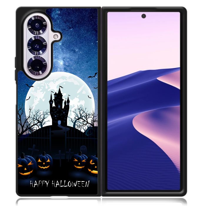 Happy Halloween Samsung Galaxy Z Fold 7 Case OV8285