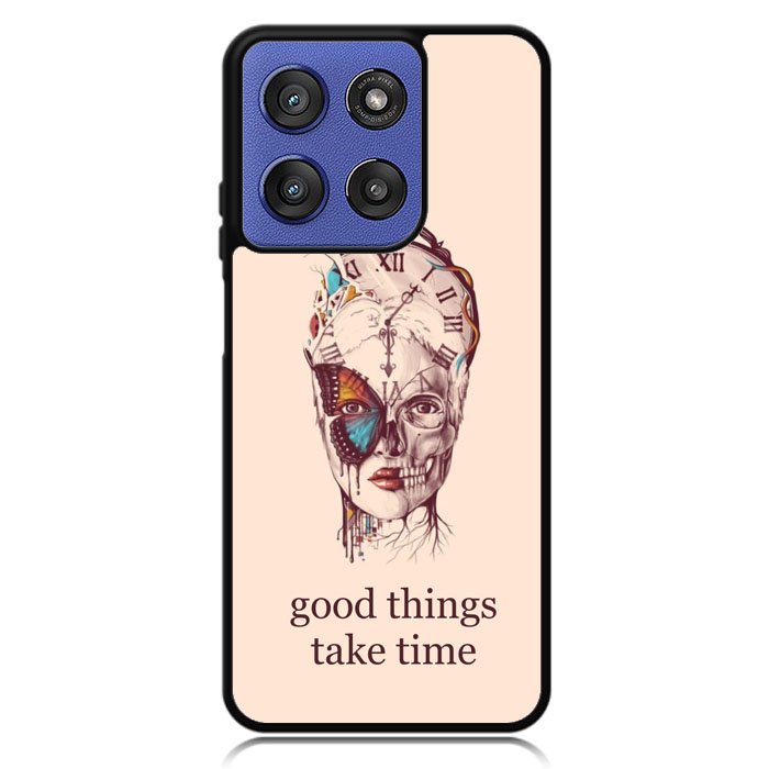 Good Things Take Time Motorola Moto G Stylus 5G 2025 Case OV8299