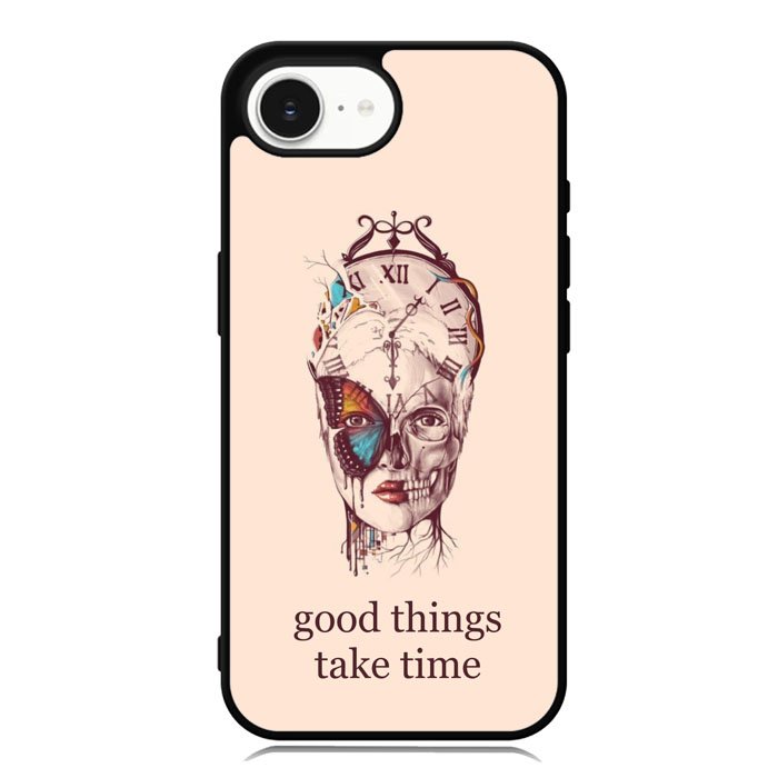 Good Things Take Time iPhone 16e Case OV8299