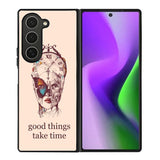 Good Things Take Time Samsung Galaxy Z Fold 6 5G 2024 Case OV8299