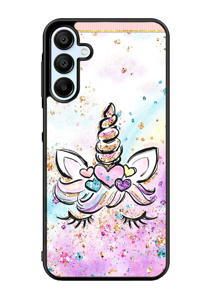 Cute Unicorn Sparkling Samsung Galaxy A15 5G Case