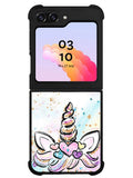Cute Unicorn Sparkling Samsung Galaxy Z Flip 5 5G 2023 Case