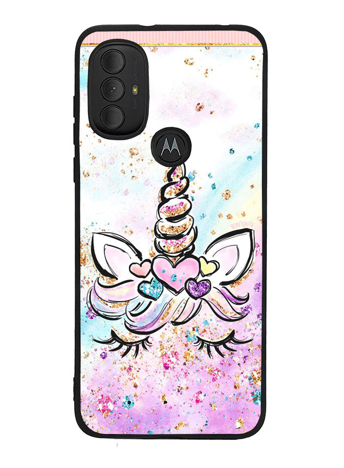 Cute Unicorn Sparkling Motorola Moto G Pure 2021 , Moto G Power 2022 Case
