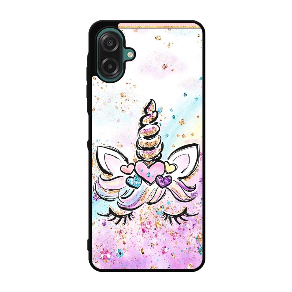 Cute Unicorn Sparkling Samsung Galaxy A07 Case