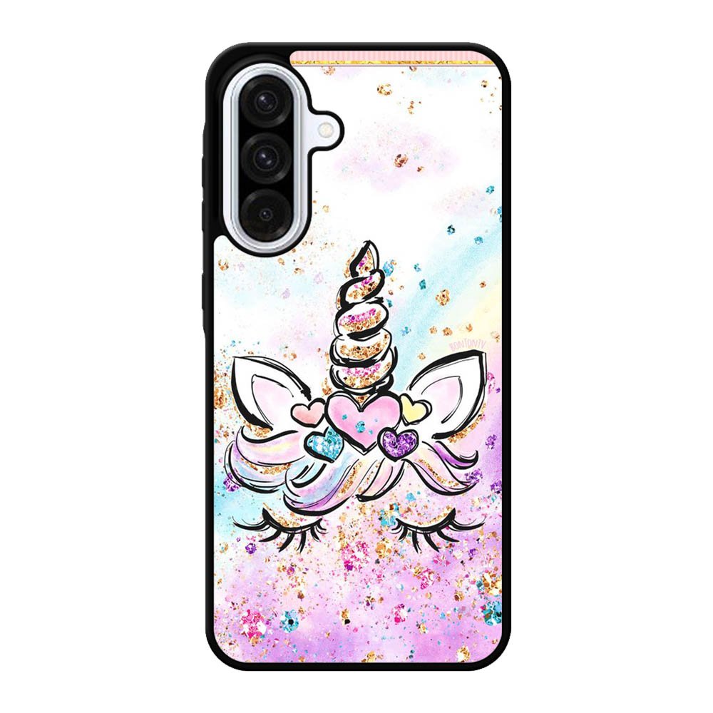 Cute Unicorn Sparkling Samsung Galaxy A56 Case OV7456