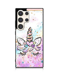 Cute Unicorn Sparkling Samsung Galaxy S24 Ultra 5G Case