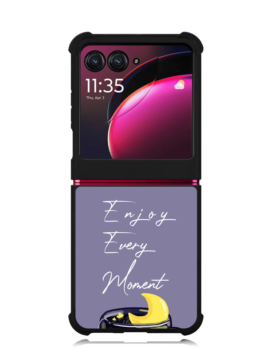 Enjoy Every Moment Motorola Moto Razr Plus 2023 , Moto Razr+ 2023 Case OV8361