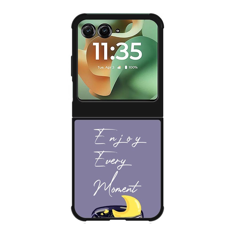 Enjoy Every Moment Motorola Moto RAZR 2025 Case OV8361
