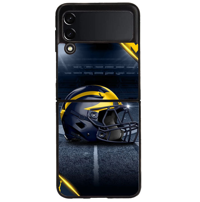 Michigan Wolverines Football 1st Samsung Galaxy Z Flip 4 5G 2022 Case