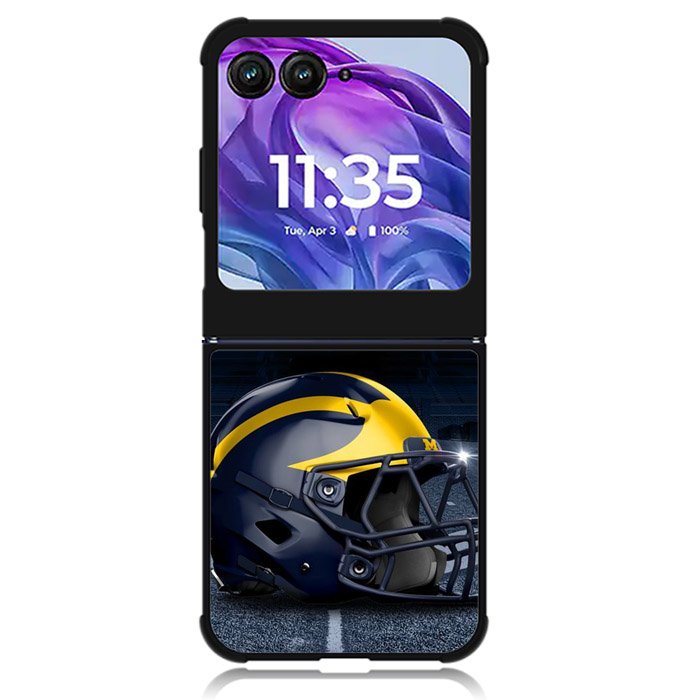 Michigan Wolverines Football 1st Motorola Moto Razr Plus 2024 , Moto Razr+ 2024 Case