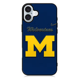 State of michigan iPhone 16 Case QC6898