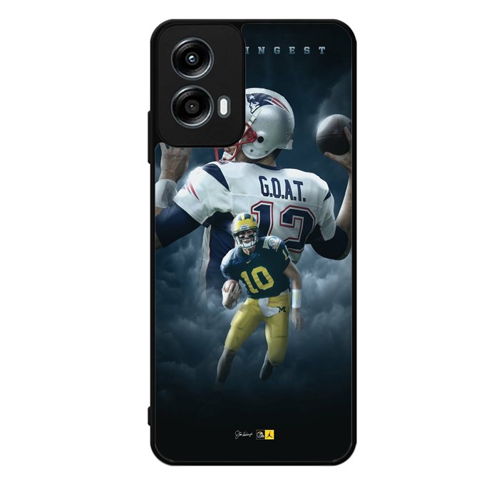 Tom brady the goat Michigan This Is Michigan Motorola Moto G Play 2024 Case OV2172