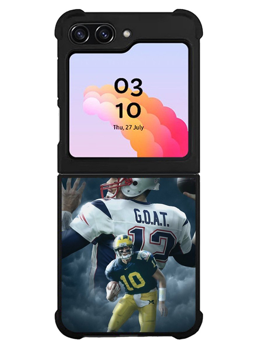 Tom brady the goat Michigan This Is Michigan Samsung Galaxy Z Flip 5 5G 2023 Case OV2172