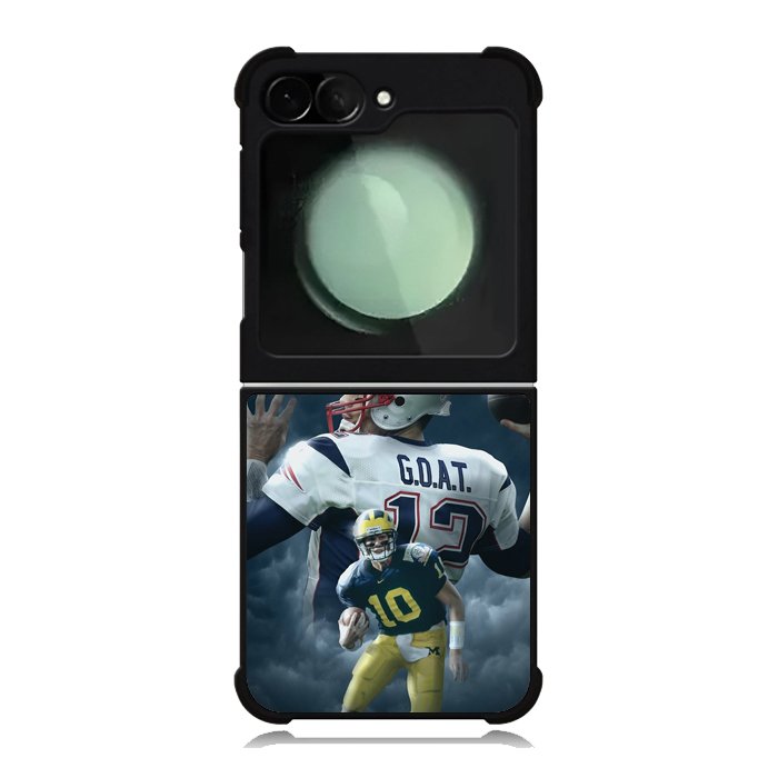 Tom brady the goat Michigan This Is Michigan Samsung Galaxy Z Flip 6 5G 2024 Case OV2172