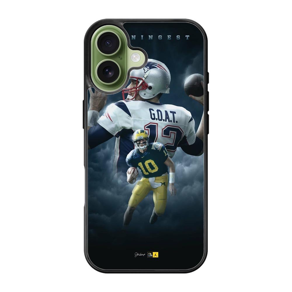 Tom brady the goat Michigan This Is Michigan iPhone 17 Case OV2172