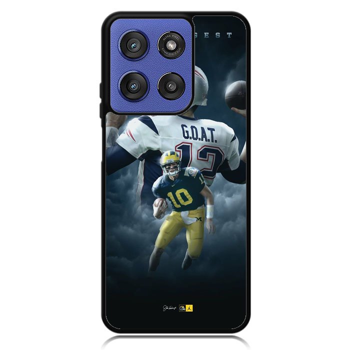 Tom brady the goat Michigan This Is Michigan Motorola Moto G Stylus 5G 2025 Case OV2172