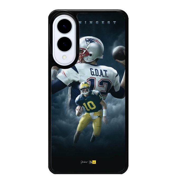Tom brady the goat Michigan This Is Michigan Samsung Galaxy S25 Edge 5G Case OV2172