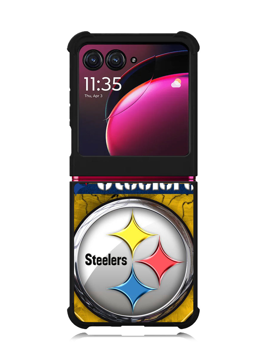 Pittsburgh Steelers Motorola Moto Razr Plus 2023 , Moto Razr+ 2023 Case OV2889