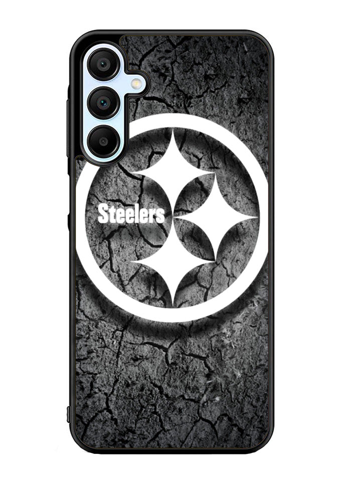 Steelers black and white Samsung Galaxy A15 5G Case OV6899
