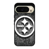 Steelers black and white Google Pixel 10 Pro Case OV6899