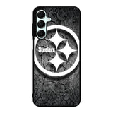 Steelers black and white Samsung Galaxy A16 Case OV6899