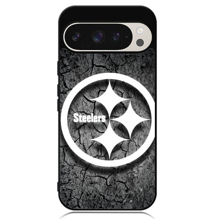 Steelers black and white Google Pixel 9 | Pixel 9 Pro Case OV6899