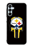 Pittsburgh Steelers skull flags Samsung Galaxy A15 5G Case OV2852