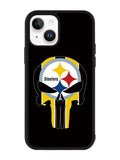 Pittsburgh Steelers skull flags iPhone 14 Case QC2852