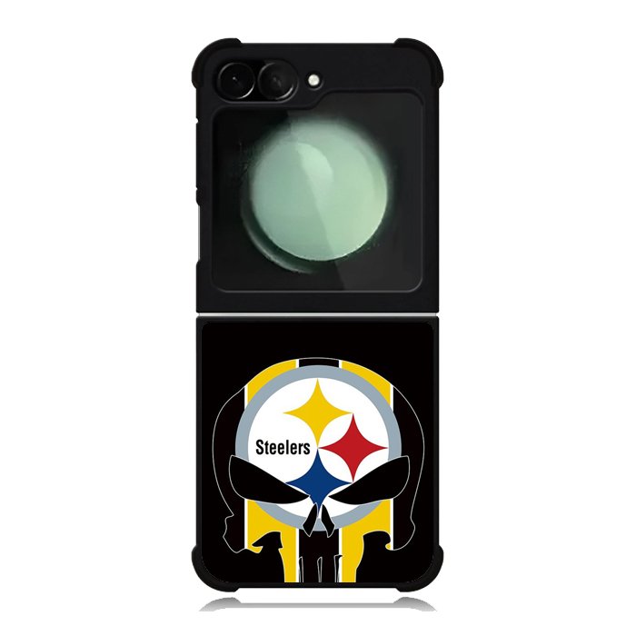 Pittsburgh Steelers skull flags Samsung Galaxy Z Flip 6 5G 2024 Case OV2852
