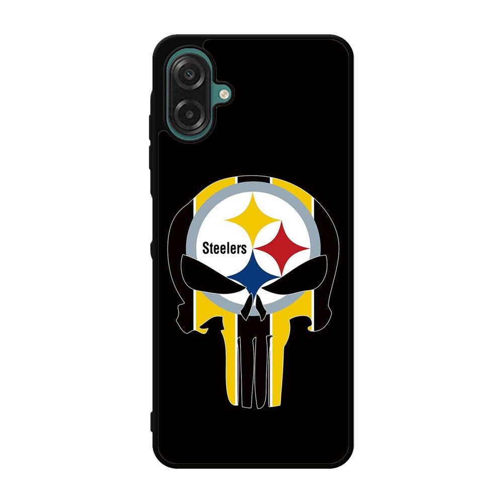 Pittsburgh Steelers skull flags Samsung Galaxy A07 Case QC2852