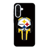 Pittsburgh Steelers skull flags Samsung Galaxy A26 5G Case RC2852