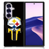 Pittsburgh Steelers skull flags Samsung Galaxy Z Fold 7 Case OV2852