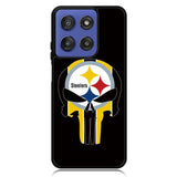 Pittsburgh Steelers skull flags Motorola Moto G Stylus 5G 2025 Case OV2852