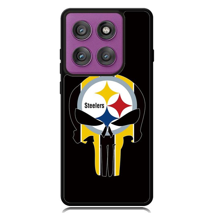 Pittsburgh Steelers skull flags Motorola Moto Edge 2025 | Moto Edge 60 Fusion | Moto Edge 60 Pro Case OV2852