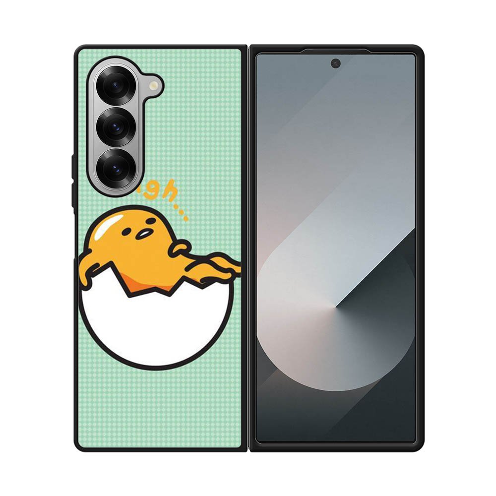 Gudetama Sigh Samsung Galaxy Z Fold 7 5G Case QC7030