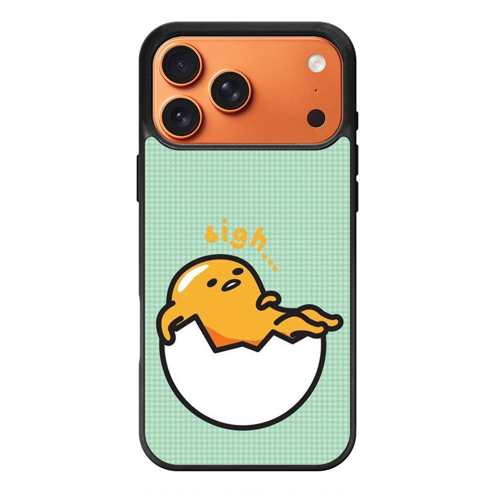 Gudetama Sigh iPhone 17 Pro Case QC7030