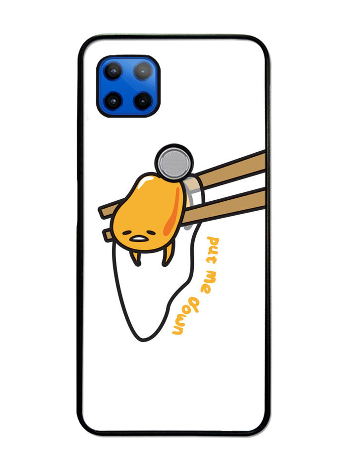 Put Me Down Gudetama Motorola Moto G 5G Case , Moto One 5G Ace Case