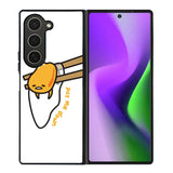 Put Me Down Gudetama Samsung Galaxy Z Fold 6 Case