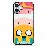 Adventure Time Characters iPhone 16 Plus Case QC3723