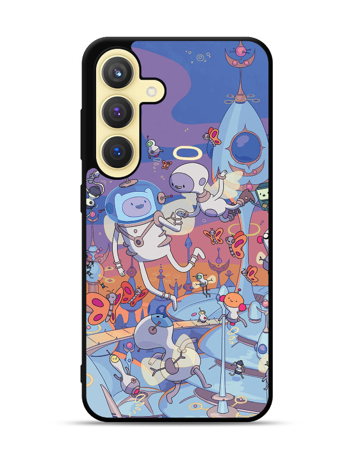 Adventure Time Under Water Samsung Galaxy S25 5G Case OV3757