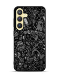 Doodle Grey Cool Samsung Galaxy S25 Plus 5G , Samsung Galaxy S25+ 5G Case OV7100