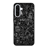 Doodle Grey Cool Samsung Galaxy A56 5G Case RC7100