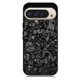 Doodle Grey Cool Google Pixel 10 Pro XL Case RC7100