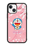 Doraemon Pink Sakura Summer iPhone 14 Plus Case QC7092